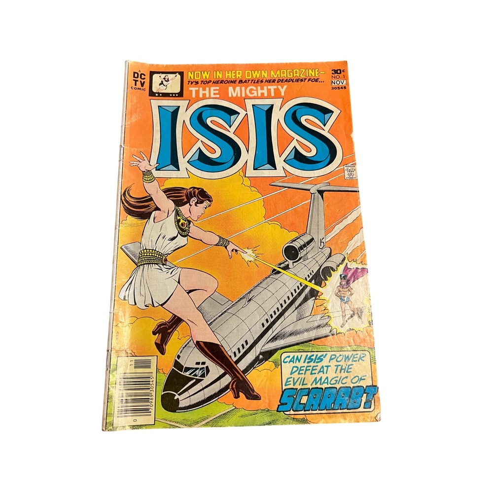 DC TV Comic The Mighty Isis 1 Nov 1976 Scarab Ric Estrada Wally Wood Bronze Age